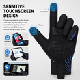 thumbnail image 6 of Savior Heat Full Finger Workout Gloves for Men and Women, Lightweight Breathable Touchscreen Gloves with Anti-Slip Grip for Fitness, Cycling, Driving, Working and Outdoor Use, 6 of 9