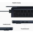 thumbnail image 3 of Ordinateur Portable MacBook Air de Apple avec Puce M2: Écran Retina Liquide de 13,6 Pouces, 16 Go de RAM, Stockage SSD de 256 Go, Minuit, Excellent (Rénové), 3 of 5