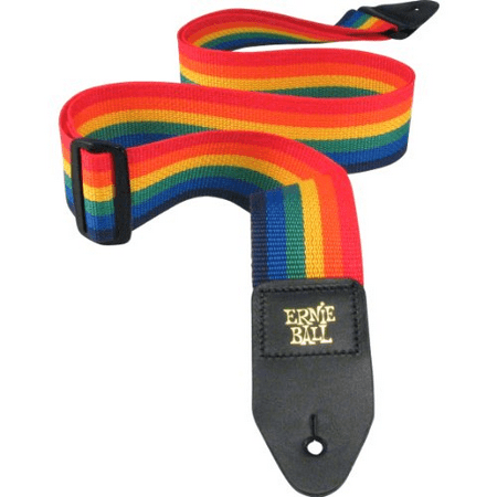 Ernie Ball Rainbow Guitar  Strap (Best Guitar Strap Brands)