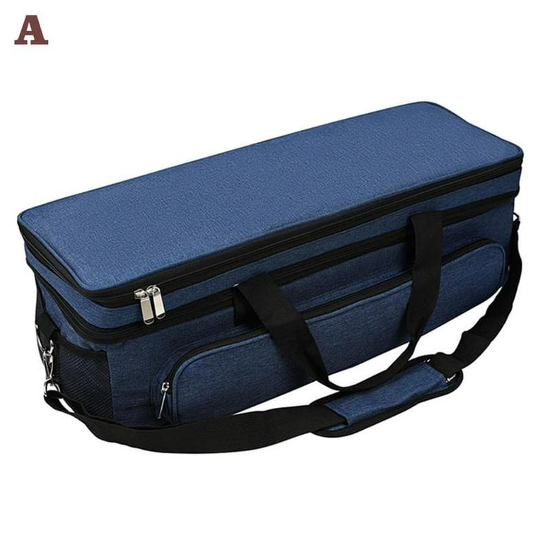 Double-Layer Carrying Case for Cricut Maker, Maker 3, Explore Air, Air 2,  Silhouette Cameo 4 and Accessories, Water-Resistant Tote Bag for Die Cut  Machine with Dust Cover (Bag Only) E2J1 