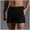 Black, variant on Afuyipoi Men's Running Shorts, Elastic Waist 3-Inch Quick Dry Outdoor Shorts with Mesh Lined Green L