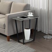 Convenience Concepts Graystone Chairside End Table with Shelf