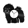 thumbnail image 2 of Shih Tzu Vinyl Wall Clock Record Decorative Animals Home Kids Room Decoration Vintage Design Office Bar Room Home Decor, 2 of 8