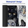 thumbnail image 4 of nygtbtfer Cats Galore Mouse Pad, Square Anti-Slip Rubber Mousepad, Premium-Textured Mouse Mat, Cute Office Mouse Pads for Women Men Computer Laptop, 4 of 6