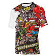 thumbnail image 3 of Camiseta MOTO Camiseta de manga corta MTB de montaña Camiseta MX Moto Descenso todoterreno Motocross Camiseta deportiva, 3 of 4