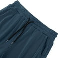 thumbnail image 5 of Fewfanhot Pants for Men Baggy Wide Leg Sweatpants Straight Casual Drawstring Elastic Waist Loose Pant Pocket, 5 of 9