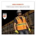 thumbnail image 4 of GloWear 8246Z-S Single Size Class 2 Two-Tone Mesh Vest, Polyester, 5X-Large, Orange, Ships in 1-3 Business Days | Bundle of 10 Each, 4 of 10