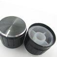 thumbnail image 5 of Switch Knob Potentiometer Cap Aluminum Alloy Sound Rotary Volume Control Floor Lamp Knob Black, 5 of 5