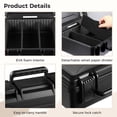 thumbnail image 5 of Graded Card Storage Box, Waterproof Trading Card Holder, Portable Durable Carry Case for Baseball Cards, Card Slabs, Sports Card, 5 of 5