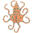 thumbnail image 1 of Realistic Blue Ringed Octopus Model Lifelike Simulation Animal Display Educational Decoration for Home Bedrooms Nurseries Safe, 1 of 4