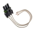 thumbnail image 2 of CarLights360 For Chevy Caprice 1990 Electrical Connector | Plastic | Metal Contact Terminal Material | Pin Terminal | Push On Attachment Method | Oval Connector | 1 Male | Replacement For 12085507, 2 of 4