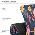 thumbnail image 4 of Yayeee Faucet Mat for Kitchen Sink 14.7" Diatomite Long Splash Guard Pad, Red Floral Flamingo, 4 of 7