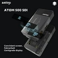thumbnail image 5 of Vaxis ATOM 500 SDI Wireless Video Transmitter and Receiver Kit (SDI/HDMI) Bundle with Genaray 2 x NP-F770 4400mAh Batteries & 2 x Compact Chargers Kit, 5 of 11