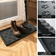 SIXHOME Rubber Boot Tray Heavy Duty Waterproof Shoe Mats for Entryway