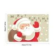 thumbnail image 3 of Dmlowu Christmas Placemats - Non-Slip Christmas Place Mats for Dining Table, Stain Proof Table Mats for Party Holiday Decor, 12x18" Christmas Decorations Winter Placemats, 3 of 6