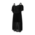 thumbnail image 2 of goowrom Robe d'Halloween pour Femme, une-Pièce à Encolure Bateau et Épaules Dénudées, 2 of 9