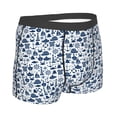 thumbnail image 4 of Uemuo Seaside Primary Color Pattern Men's Boxer Briefs,Trunk Anti-Chafing,Comfortable, Durable, and Stylish Underwear-Medium, 4 of 9