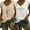 Khaki+White, variant on ZEHJUHAN 2-Pack Women's Sleeveless Tank Tops, V-Neck Loose Fit with Graphic Prints Summer Casual Beach Shirts Gray Blue，S