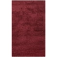 thumbnail image 3 of SAFAVIEH California Plush Solid Shag Area Rug, Maroon, 4' x 6' - Modern Design, Maroon, Non-Shedding & Easy Cleaning, Ultra Plush Thick Pile, Ideal for Living Room, Bedroom, Entryway, Bathroom, 3 of 13