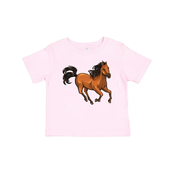 Inktastic Wild Mustang Horse Galloping Boys or Girls Baby T-Shirt