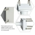 thumbnail image 4 of Security Camera Pole Bracket for Vertical Mounting Made of Strong Alloy in Light Grey Color, 4 of 8