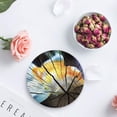 thumbnail image 4 of FMSHPON Goldfish on Wood Texture Set of 8 Round Coaster for Drinks, Absorbent Ceramic Stone Coasters Cup Mat with Cork Base for Home Kitchen Room Coffee Table Bar Decor, 4 of 6