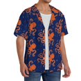 thumbnail image 4 of Disketp Men's Hawaiian Octopus Print Shirts Button Down Holiday Beach Shirts-Medium, 4 of 7