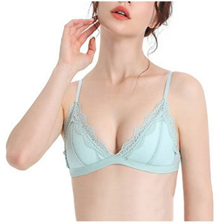 

Simplmasygenix Bras Clearance Summer Fall Sport Sexy Rimless Bra Thin Cup Girl Sexy Comfortable Lace Underwear