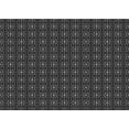 thumbnail image 1 of Ahgly Company Indoor Rectangle Patterned Midnight Gray Area Rugs, 2' x 5', 1 of 6