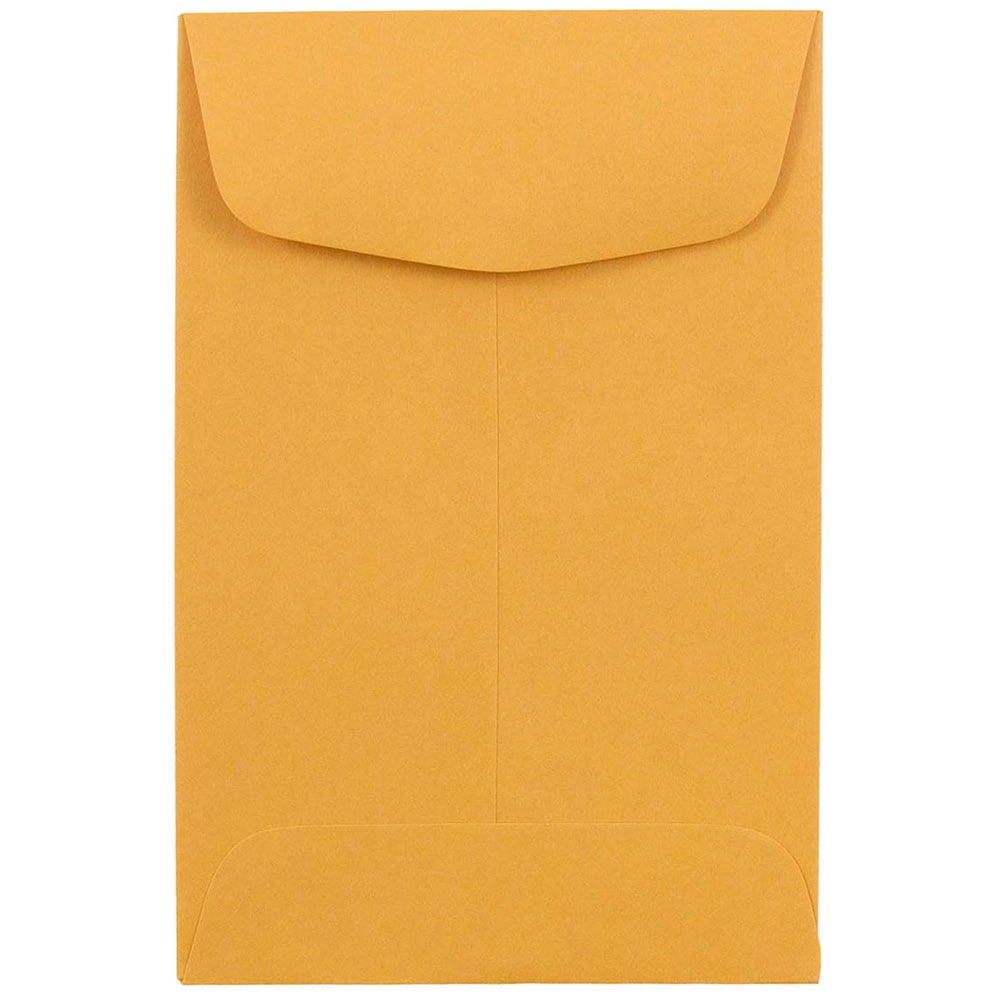 150 KRAFT COIN ENVELOPES WITH GUMMED FLAP SMALL CHANGE ENVELOPE #3 2.5" BY 4.25" 