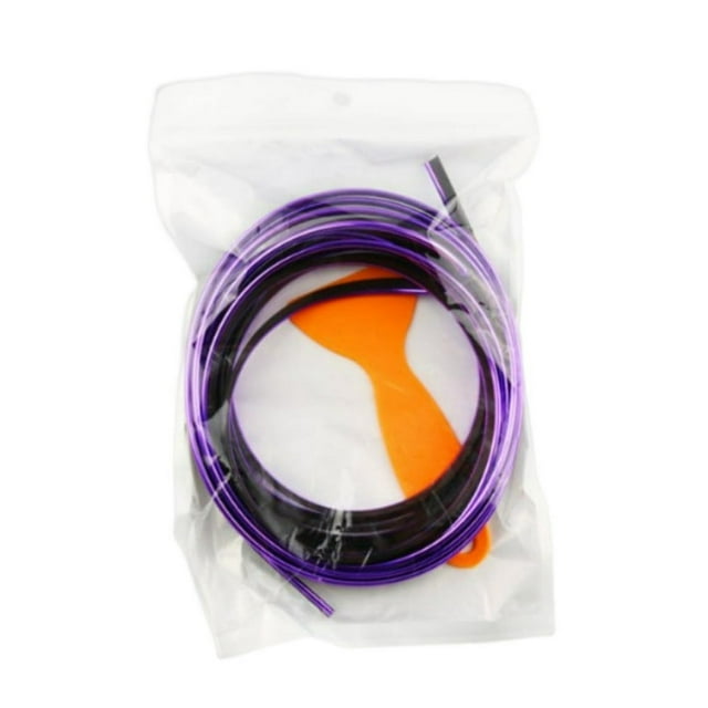 Moulding Trim Super Elasticity Direct Replacement Wear-resistant Electroplating Flexible Decorate Waterproof DIY Car Interior Mou