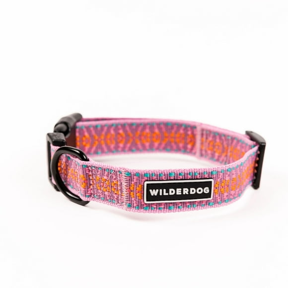 Wilderdog Série de Colliers Ultralégers pour Chiens - Petit - Lilas