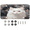 Multicolor 3, variant on ADECORIVY White Cat Cute License Plate, Aluminum Decorative Novelty Vanity Tag with 4 Holes, Front Plate for Men Women Car Tag Accessories, 6 x 12 inch