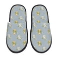 thumbnail image 1 of Balery Baby Elephant Giraffe Pantuflas de Casa de Felpa Silenciosas con Diseño Estampado, Zapatillas Cómodas Antideslizantes de Algodón para Interior-Medium, 1 of 8