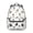 Pug and Dog, variant on Merle Australian Shepherd and Dog Paw Backpack for School, Cute School Bag with Adjustable Shoulder Straps and Padded Back, 15.3"x11"x7.1"