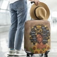 thumbnail image 3 of Travel Luggage Cover Suitcase Protector Fits 18-32 Inch Luggage Wheel Covers Patterned Travel Related Items Flower Luggage Protector Elastic Luggage Anti-scratch Suitcase Cover L, 3 of 6