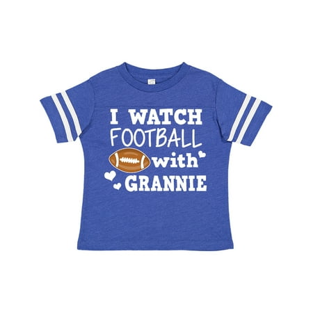 

Inktastic I Watch Football with My Grannie Gift Toddler Boy Girl T-Shirt