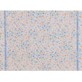 thumbnail image 2 of Zelouf High Multi Chiffon Print  , Sewing, DIY, Crafts Fabric by the Yard, 848 Peach/blue, 1 Yard, 2 of 2