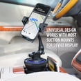 thumbnail image 6 of USA Gear GEAR-CUPMOUNT Vehicle Mount for GPS, Smartphone, Media Player - Plastic - Black, 6 of 9