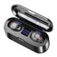 thumbnail image 4 of F9 negro ABS Home Office auriculares inalámbricos Control táctil pantalla Digital en oído auriculares estéreo, 4 of 8