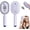 Purple, variant on 2026 New Steam Hair Straightener Brush, Cordless Rechargeable Detangling Brush, Anti-Static Steam Comb for Short Hair, Frizz Control Hair Care Tool