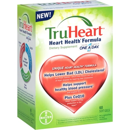 UPC 016500558538 product image for TruHeart Heart Health Formula Dietary Supplement Softgels, 60 count | upcitemdb.com