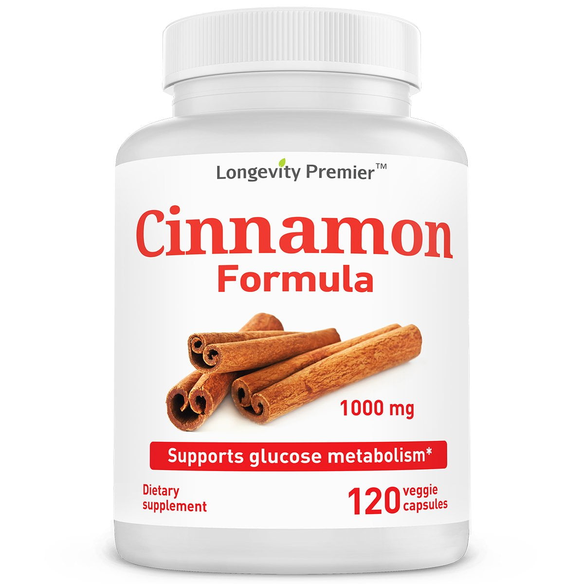 Longevity Cinnamon Formula Support Healthy Blood Sugar and Promote