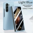 thumbnail image 7 of Case for Samsung Galaxy Z Fold 6 Skin-Friendly Folding Case, Slim Rugged PC Cover with Screen Protective Film, Full Coverage Shockproof Anti-Scratches Case for Samsung Galaxy Z Fold 6,Skyblue, 7 of 7