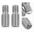 thumbnail image 2 of 10 Pcs Boulons Filetés à Double Extrémité en Acier Inoxydable Boulons en Acier Inoxydable Adaptateurs de Réducteur de Filetage pour Quincaillerie de Fixation de Meubles M8x10 à M10x15, 2 of 8