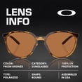 thumbnail image 4 of Oakley OO9288 Sielo Round Shaped Polarized Sunglasses for Women - Includes Official Eyewear Kit - Polished Brown Tortoise Frame with Prizm Bronze Lens, 4 of 6