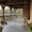 White, variant on Patio Twin Size Garden Swing Bed, Wooden Porch Swing Frame with Ropes, Outdoor Hanging Swing for Garden, Backyard, Patio, Safe Sloped Design