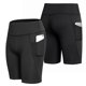 thumbnail image 3 of Pantalones cortos de yoga para mujer Pantalones cortos de yoga Pantalones deportivos de secado rápido Yoga, 3 of 7