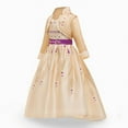 thumbnail image 4 of KAWELL Girls Princess Costumes Halloween Cosplay Fancy Party Dress up 3-12 Years,Includes Accessories, 4 of 6