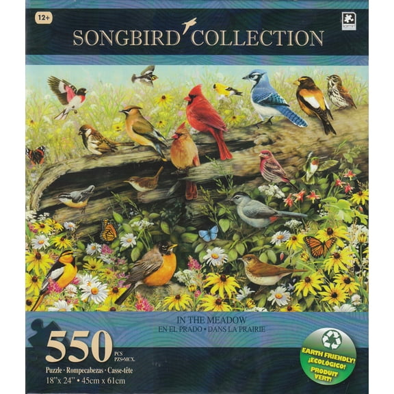 In The Meadow 550 Piece Puzzle